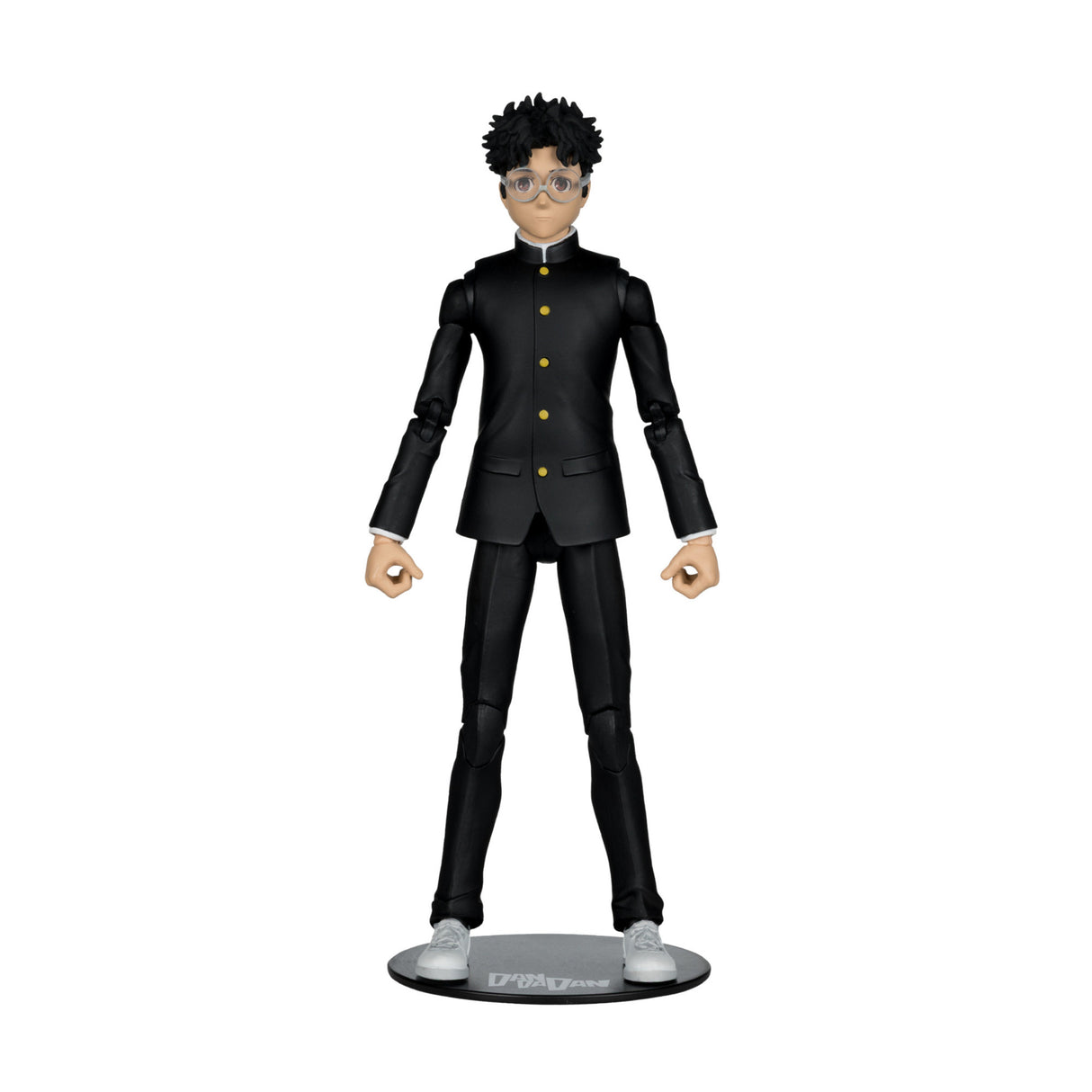 Dandadan Okarun 7-inch School Uniform Action Figure with 22 Moving Parts and Display Base