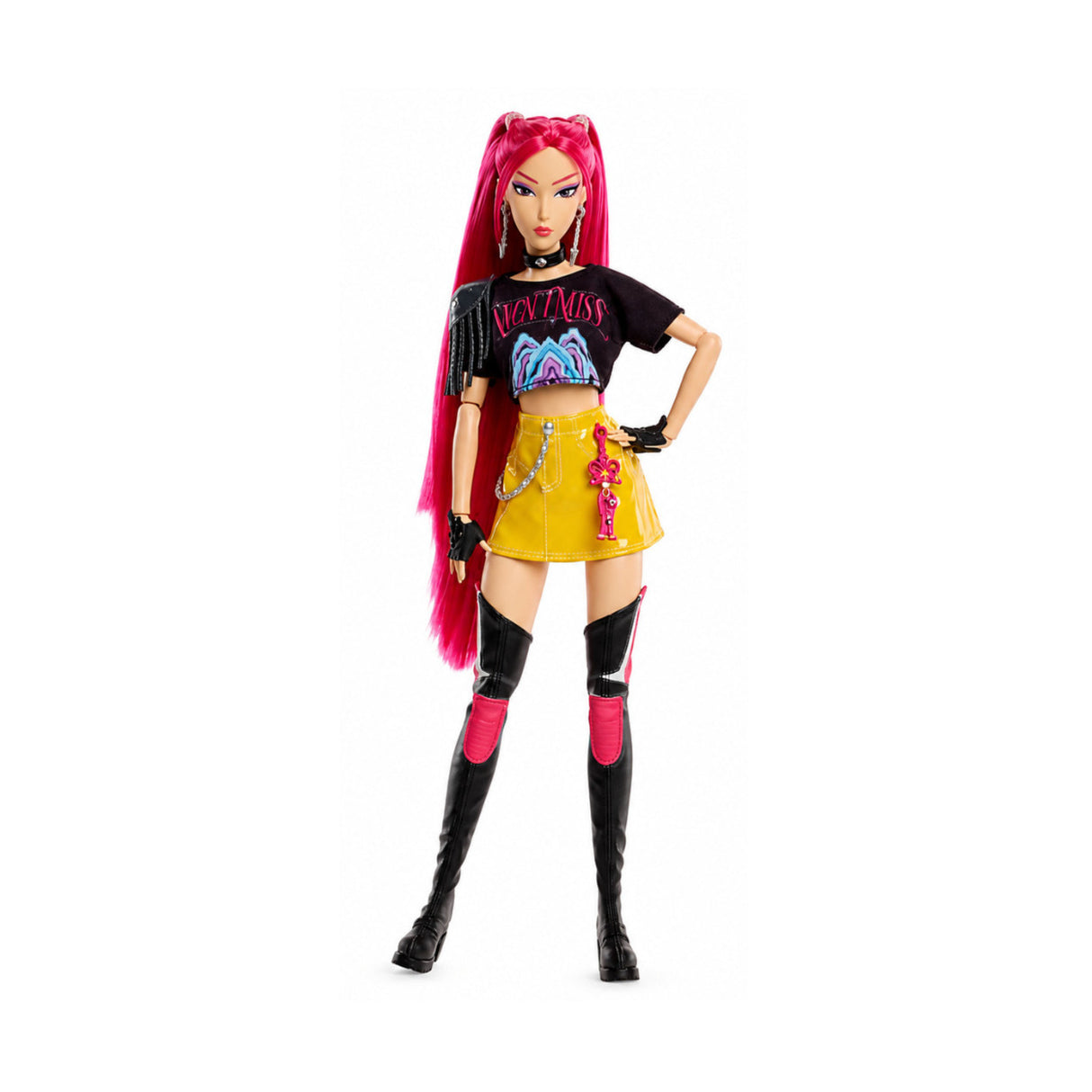 Mattel KPop Demon Hunters HUNTR/X Mira Fashion Doll with Themed Movie Accessories