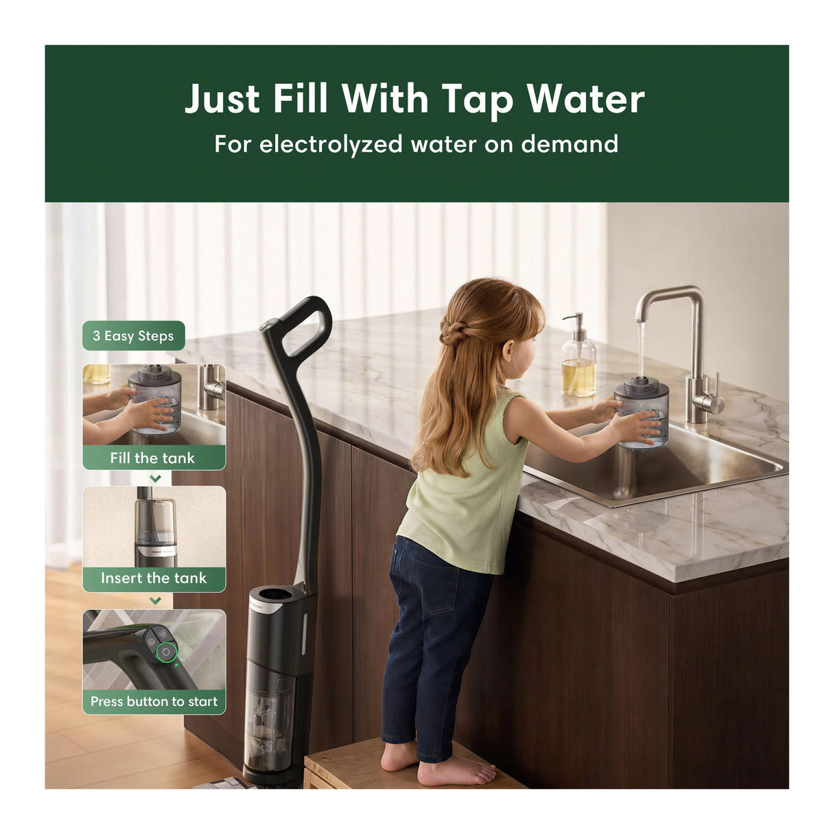 iRobot Roomba Electro Plus 5-in-1 Disinfecting Hard Floor Cleaner