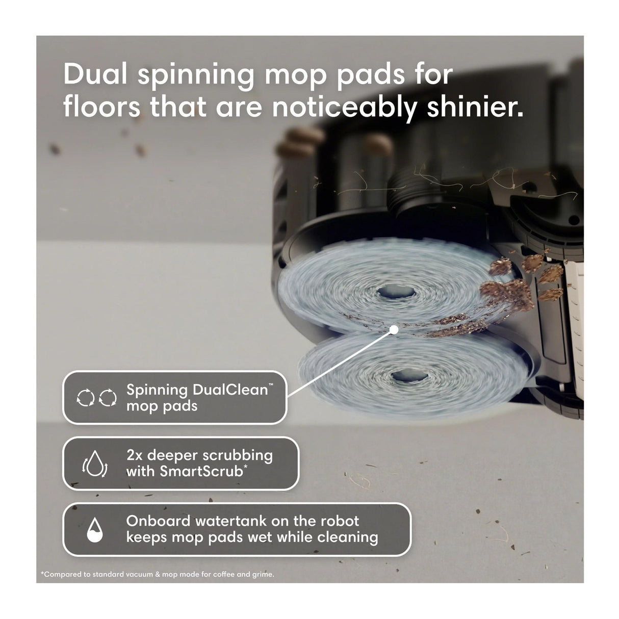 iRobot Roomba Plus 575 Combo robot + AutoWash dock