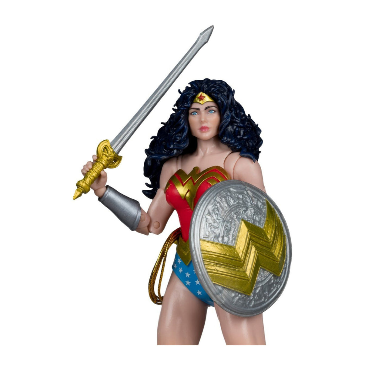 DC Classic 7-inch Wonder Woman Deluxe Collection Edition Action Figure with Accessories and Art Card