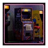 Numskull Quarter Arcades Space Invaders Mini Arcade Bundle with Miniature Bar Stool and Trash Can