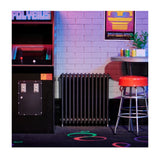 Numskull Quarter Arcades Teenage Mutant Ninja Turtles Mini Arcade Bundle with Bar Stool and Radiator