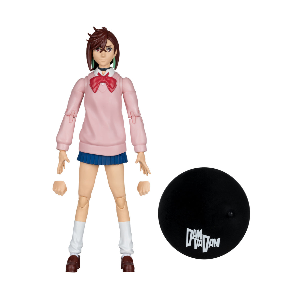 Dandadan 7-inch Momo Ayase Action Figure with Ultra Articulation and Accessories (Random Color)