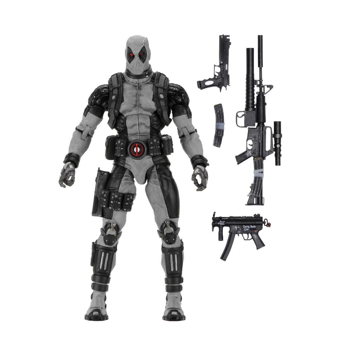 Neca Marvel Classics X-Force Deadpool 1/4 Scale Action Figure