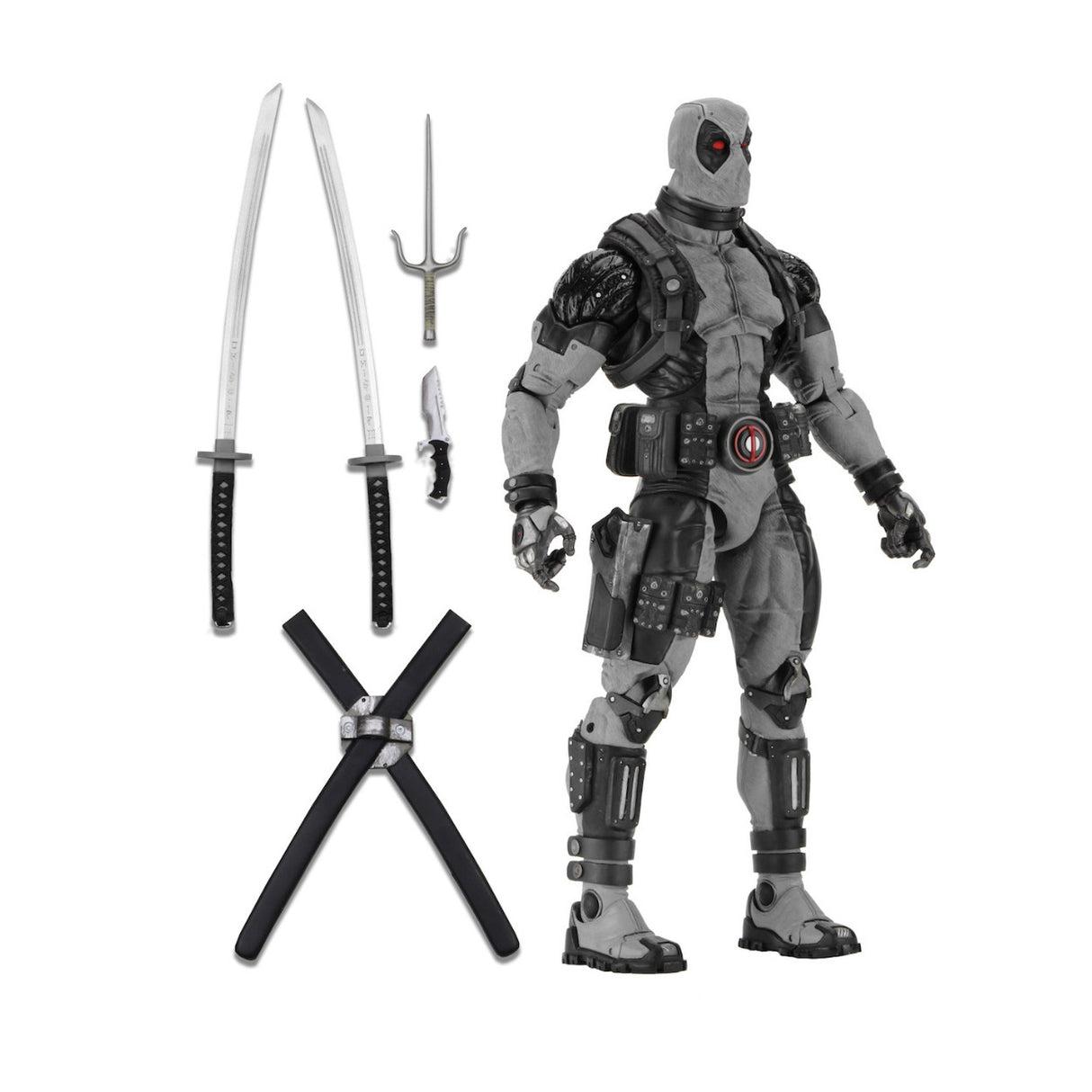 Neca Marvel Classics X-Force Deadpool 1/4 Scale Action Figure