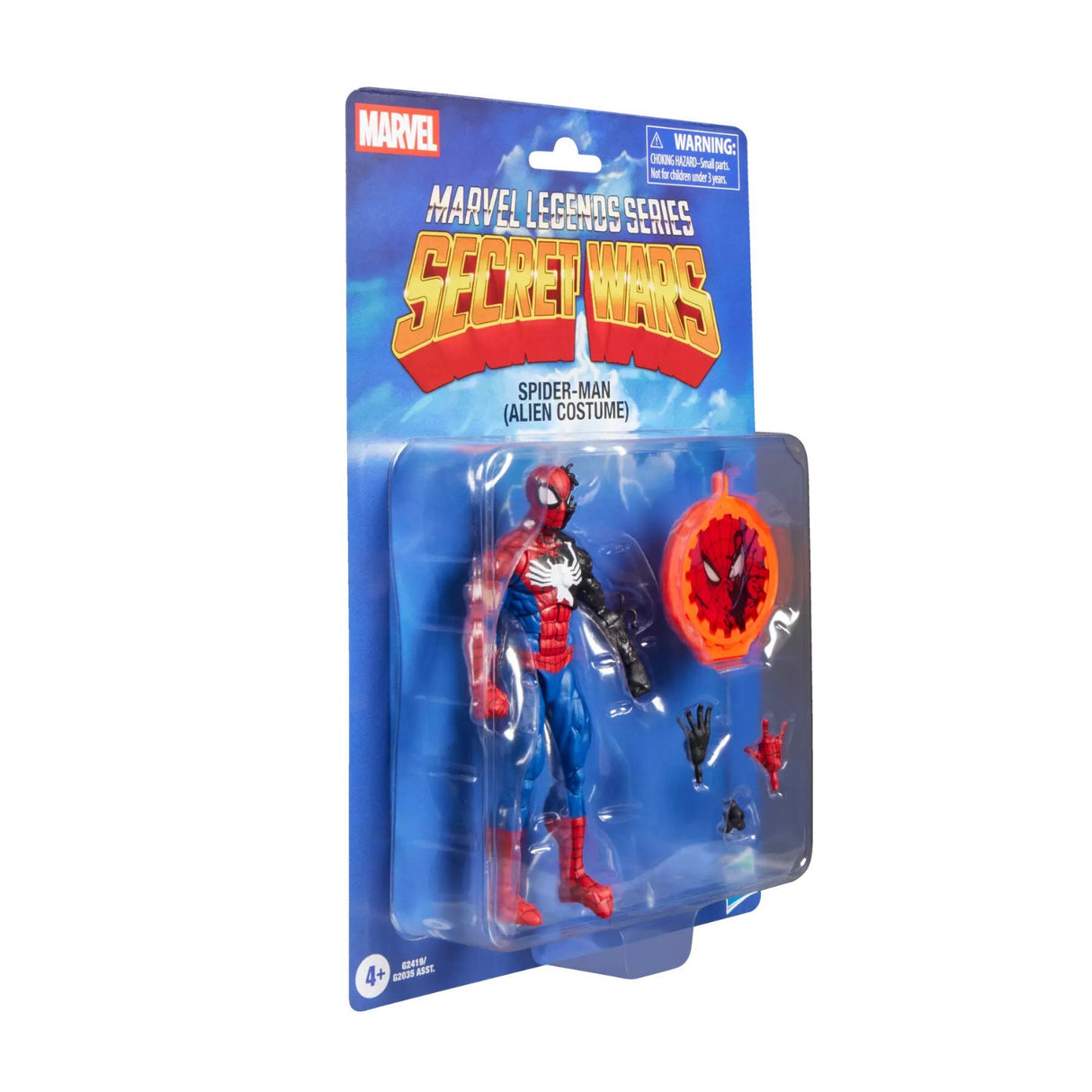 Hasbro Marvel Legends Series Secret Wars Spider-Man (Alien Costume) 6-Inch Action Figure