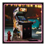 Quarter Arcades Teenage Mutant Ninja Turtles Mini Arcade Bundle with Bar Stool and Gumball Machine