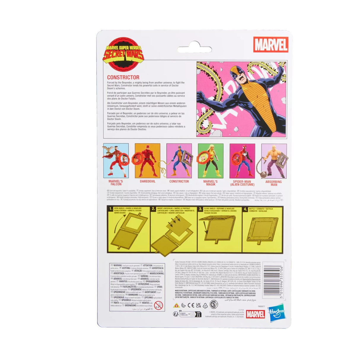 Hasbro Marvel Legends Secret Wars Constrictor 6-Inch Action Figure