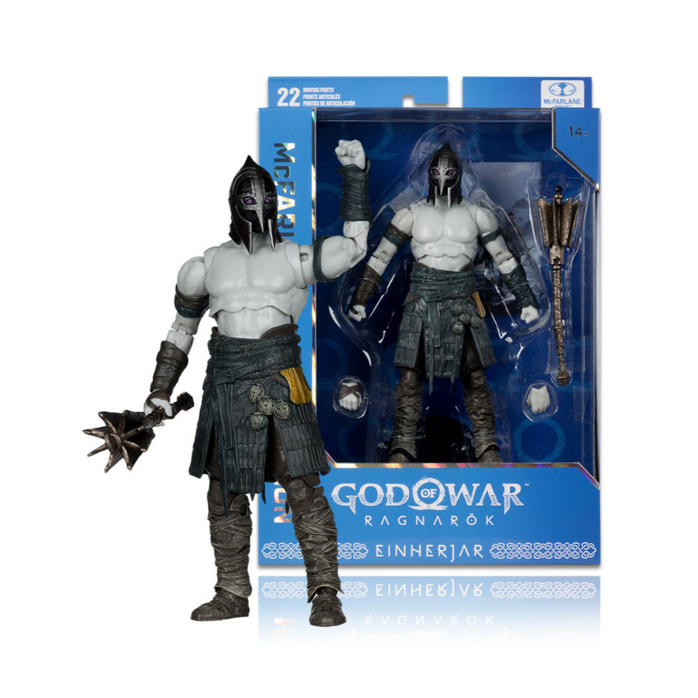 God of War Ragnarok - Einherjar 7-inch Action Figure with Ultra Articulation and Accessories