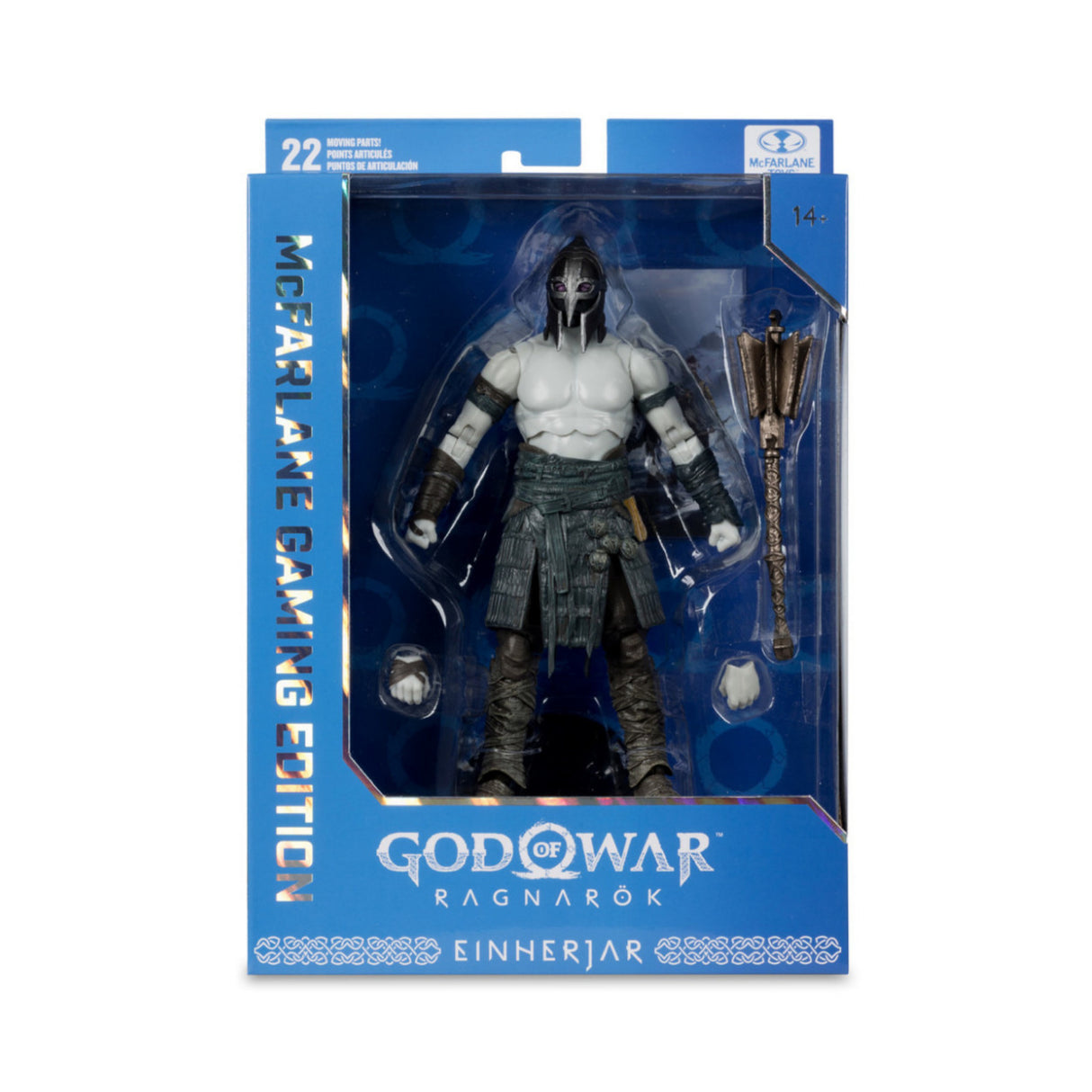 God of War Ragnarok - Einherjar 7-inch Action Figure with Ultra Articulation and Accessories