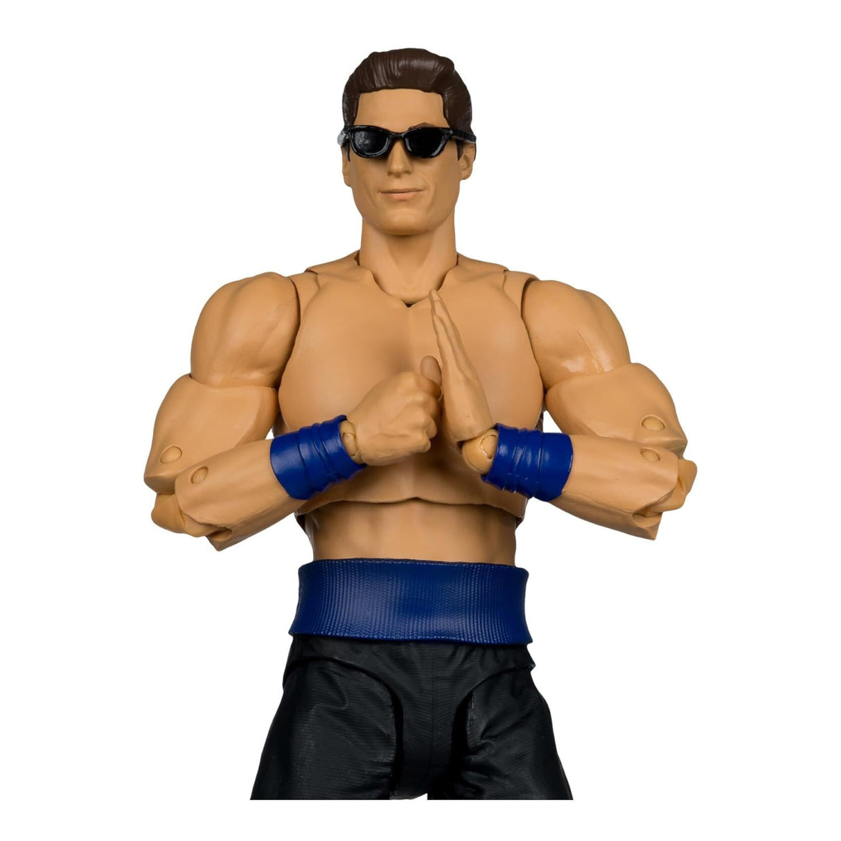 Mortal Kombat Figures Bundle with Johnny Cage, Ermac, Ice Clone Sub-Zero, and Invisible Reptile