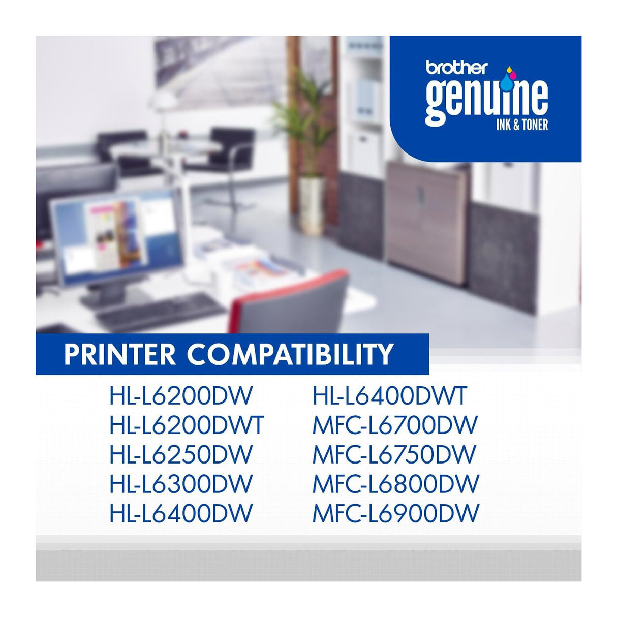 Brother Genuine TN880 Super High-Yield Black Toner Cartridge