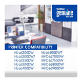 Brother Genuine TN880 Super High-Yield Black Toner Cartridge