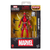Hasbro Marvel Legends Series Lady Deadpool 6-inch Action Figure with Window Box and Accessories