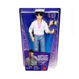 Mattel KPop Demon Hunters Saja Boys Jinu Soda Pop Performance Fashion Doll with Pink Glasses and Can