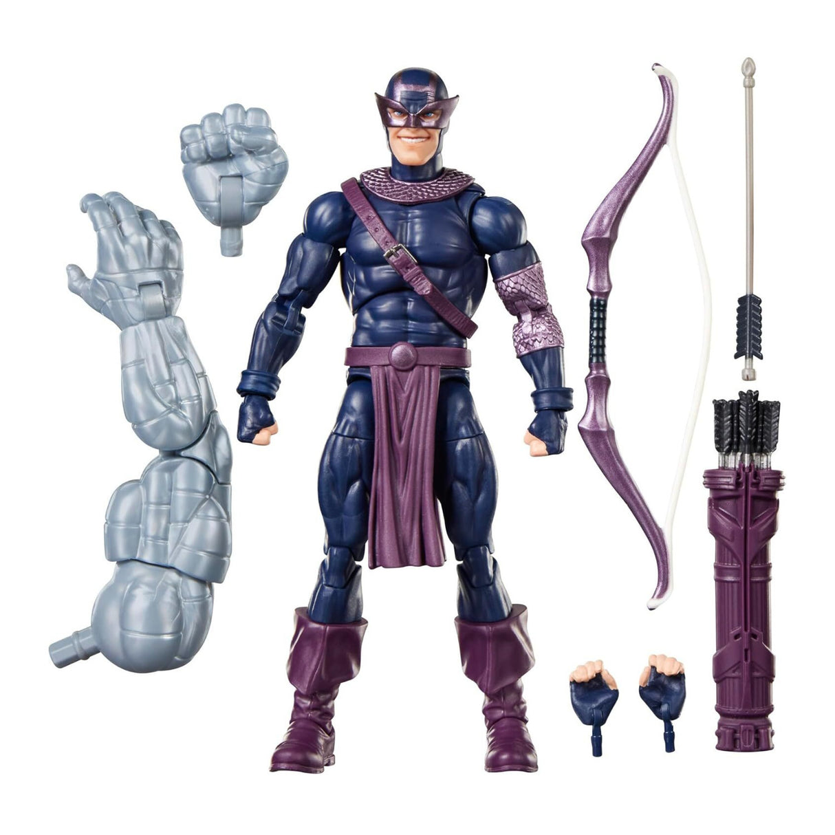 Hasbro Marvel Legends 7-Action Figure Bundle with Wolverine, Lady Deadpool, Hackeye, and 4 more