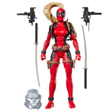 Hasbro Marvel Legends 7-Action Figure Bundle with Wolverine, Lady Deadpool, Hackeye, and 4 more