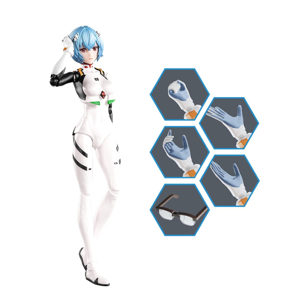 BLOKEES Fantastics Series Rei Ayanami Entry Plug Interior Assembly Model Kit