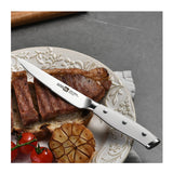 Klaus Meyer Stahl 6 Piece Steak Knives Set (White)
