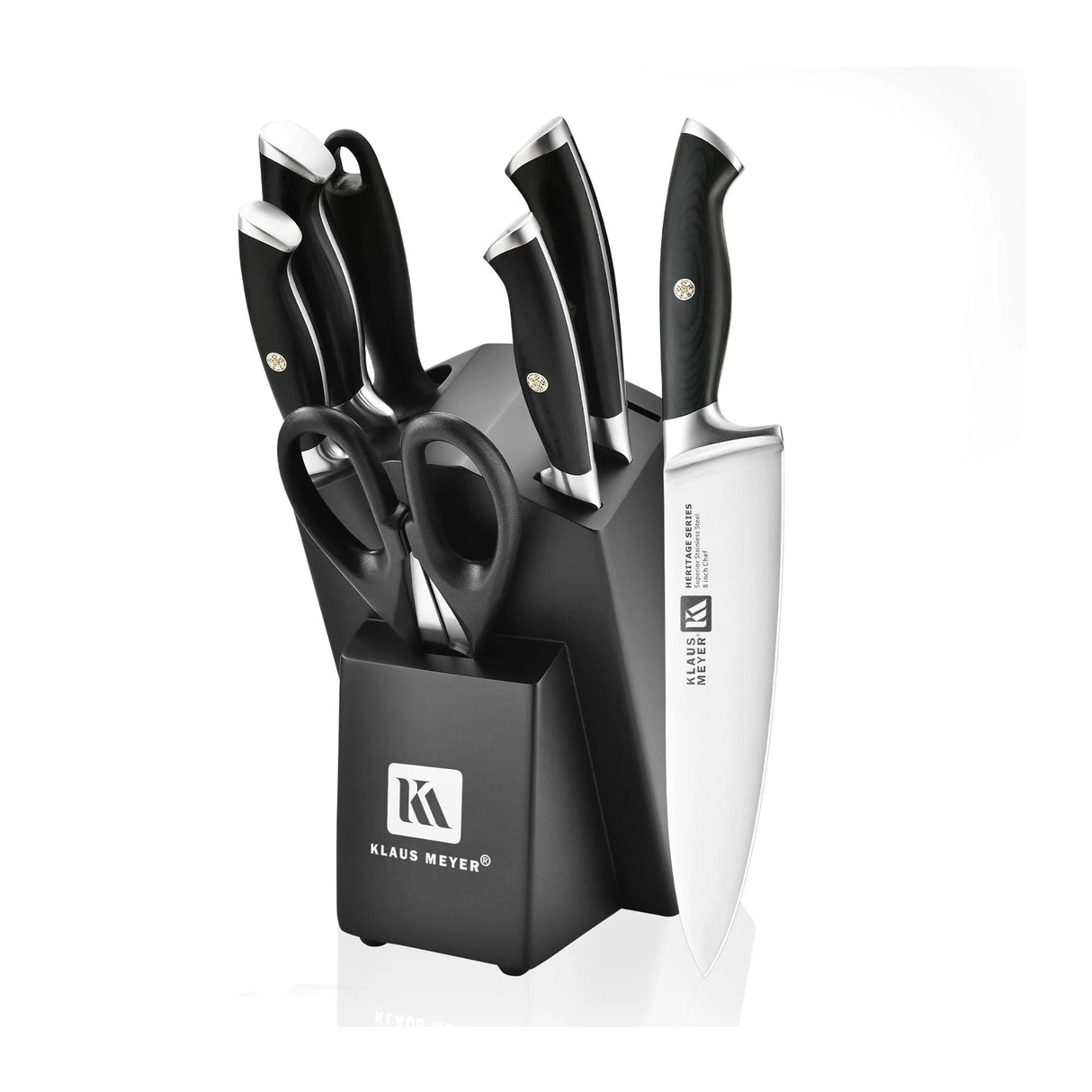 Klaus Meyer Heritage 8 Piece Kitchen Knife Block Set