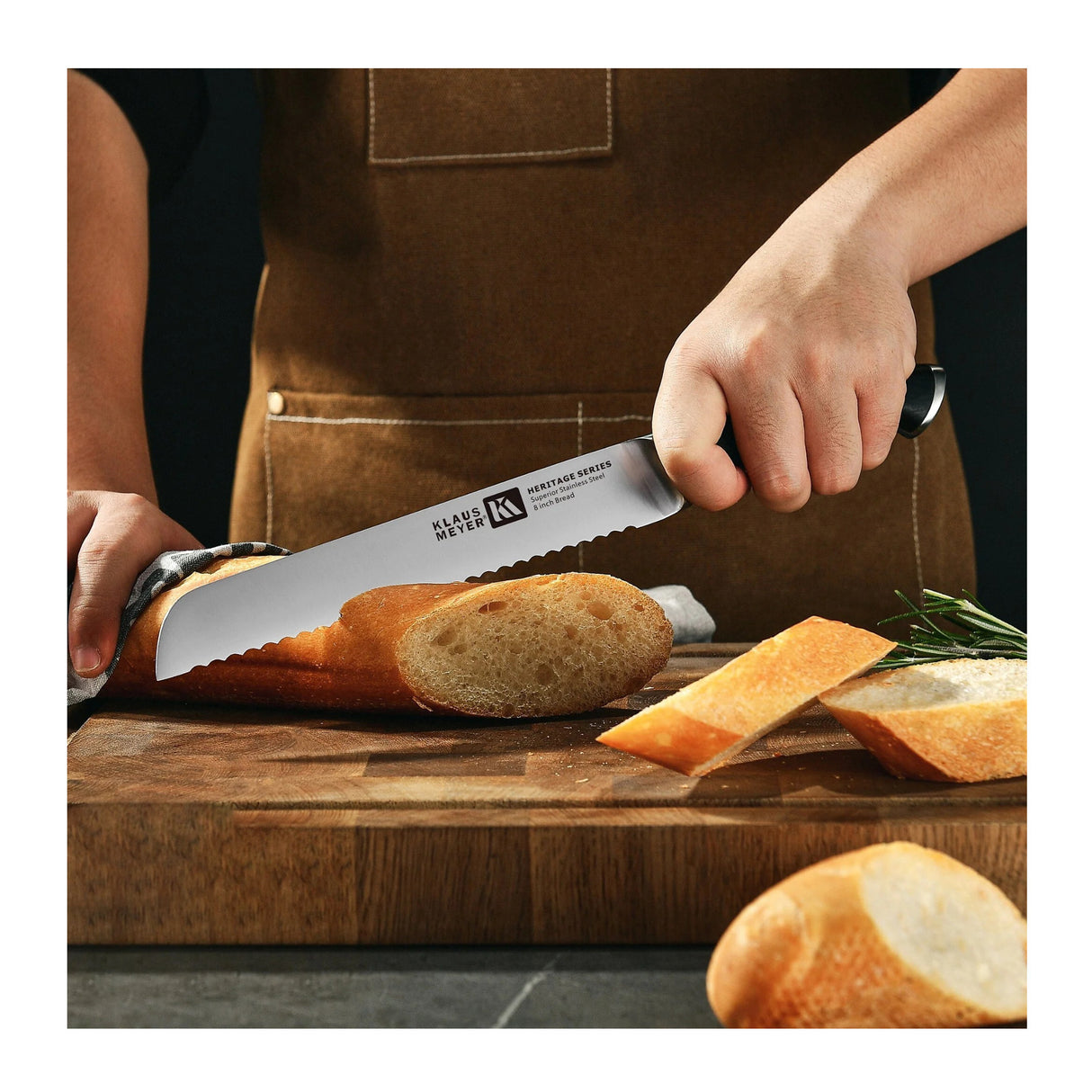 Klaus Meyer Heritage 8 Piece Kitchen Knife Block Set