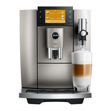 JURA E8 Automatic Coffee Machine with 27 Specialties (Midnight Silver)