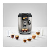 JURA E8 Automatic Coffee Machine with 27 Specialties (Midnight Silver)