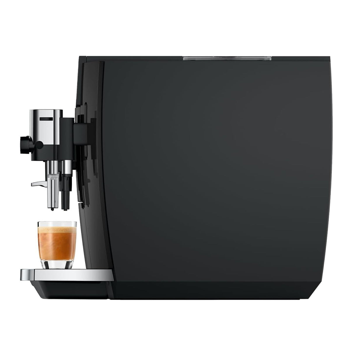 JURA E8 Automatic Coffee Machine with 27 Beverage Specialties (Piano Black)