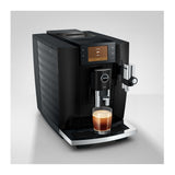 JURA E8 Automatic Coffee Machine with 27 Beverage Specialties (Piano Black)