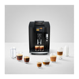 JURA E8 Automatic Coffee Machine with 27 Beverage Specialties (Piano Black)