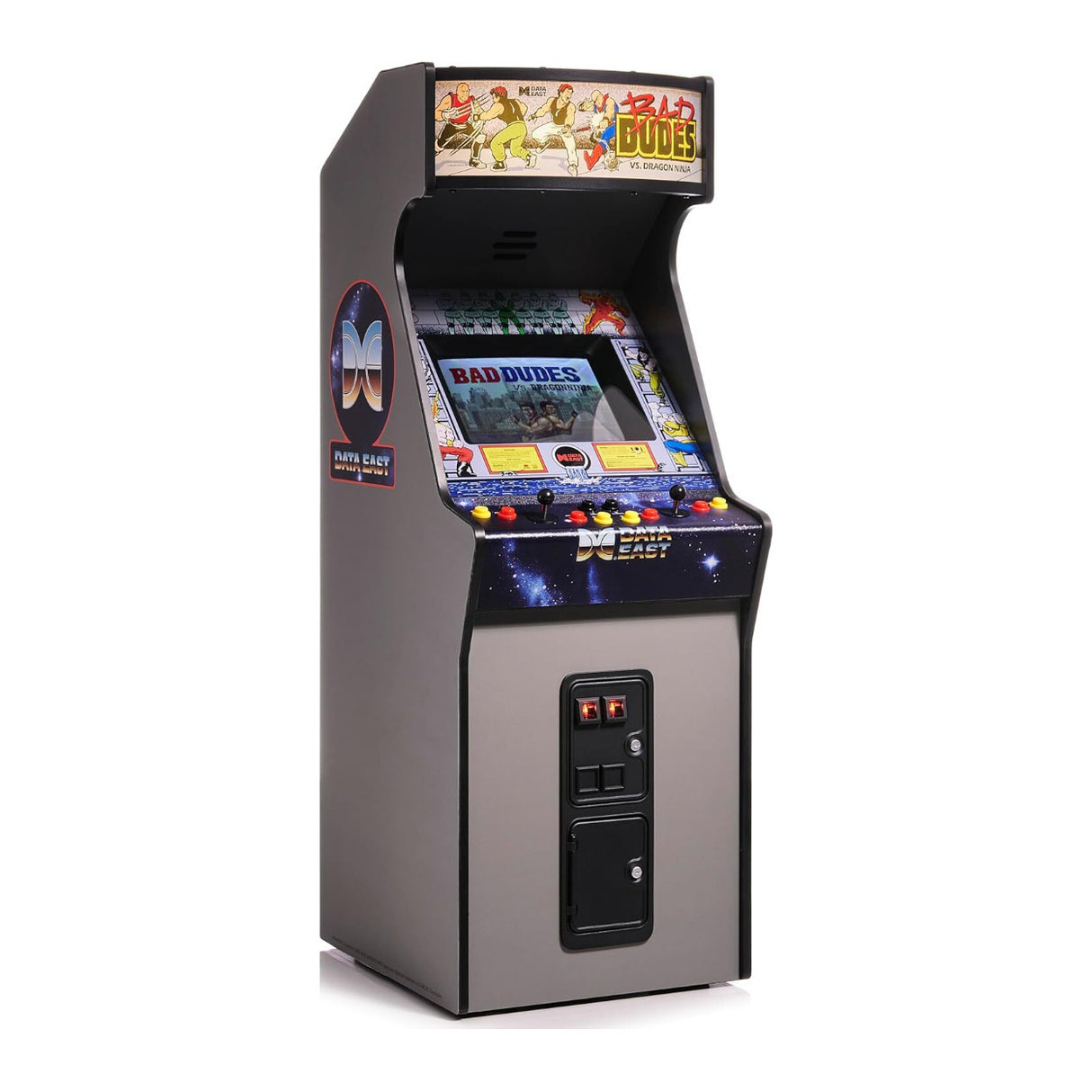 Quarter Arcades Numskull Bad Dudes Vs. Dragon Ninja Mini Arcade Machine Bundle