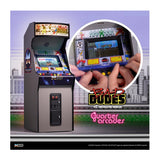 Quarter Arcades Bad Dudes Vs. Dragon Ninja Mini Arcade Machine with Bar Stool Bundle