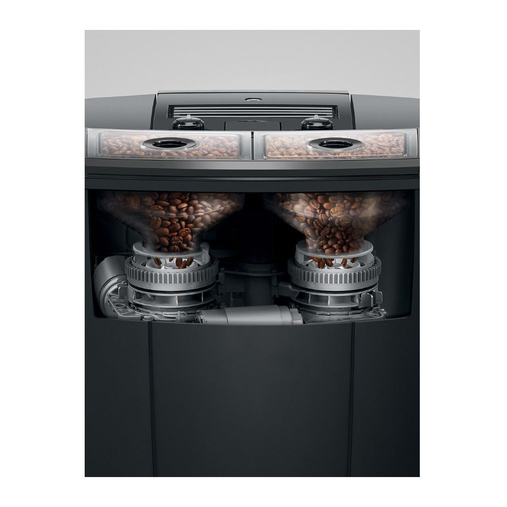 JURA J10 Twin Automatic Coffee Machine, 46 Specialties (Diamond Oynx)