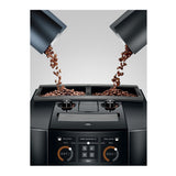 JURA J10 Twin Automatic Coffee Machine with Dual Grinders (Diamond Black)