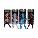 Mortal Kombat Figures Bundle with Johnny Cage, Ermac, Ice Clone Sub-Zero, and Invisible Reptile