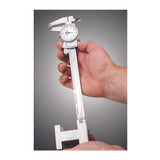 Starrett 3202-6 Dial Caliper with Adjustable Bezel, 0-6 Inch Range, and .001 Inch Grad)