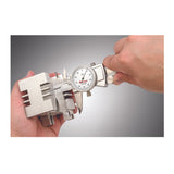 Starrett 3202-6 Dial Caliper with Adjustable Bezel, 0-6 Inch Range, and .001 Inch Grad)