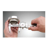 Starrett 3202-6 Dial Caliper with Adjustable Bezel, 0-6 Inch Range, and .001 Inch Grad)