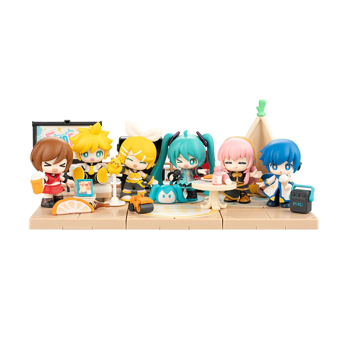 Blokees Hatsune Miku DaaVibe 01 Terrace Party Model Kits (6 Mystery Boxes)