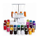 Brother 1034D Heavy-Duty Metal Frame Serger Bundle with 32-Spools Polyester Thread Kit