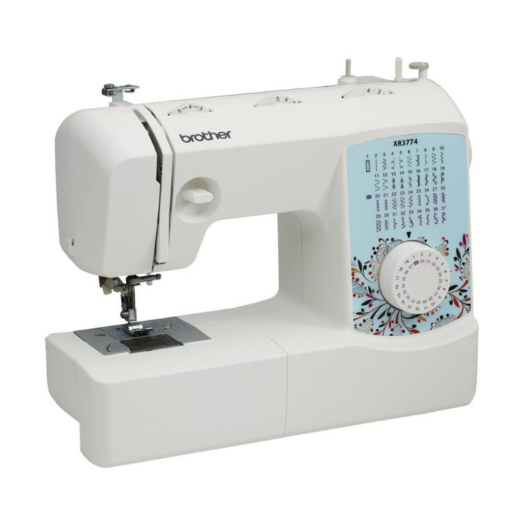Brother XR3774 Wide Table Sewing and Quilting Machine Bundle with 32-Spools Polyester Thread Kit