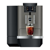 JURA X10 (Dark Inox) Professional Automatic Coffee Machine with 34 Specialties