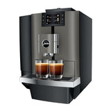 JURA X10 (Dark Inox) Professional Automatic Coffee Machine with 34 Specialties