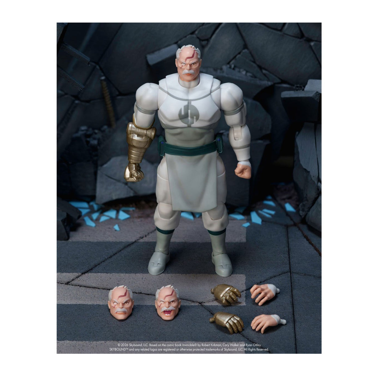 Jada Toys Invincible Wave 1 Conquest 1:12 Scale Action Figure