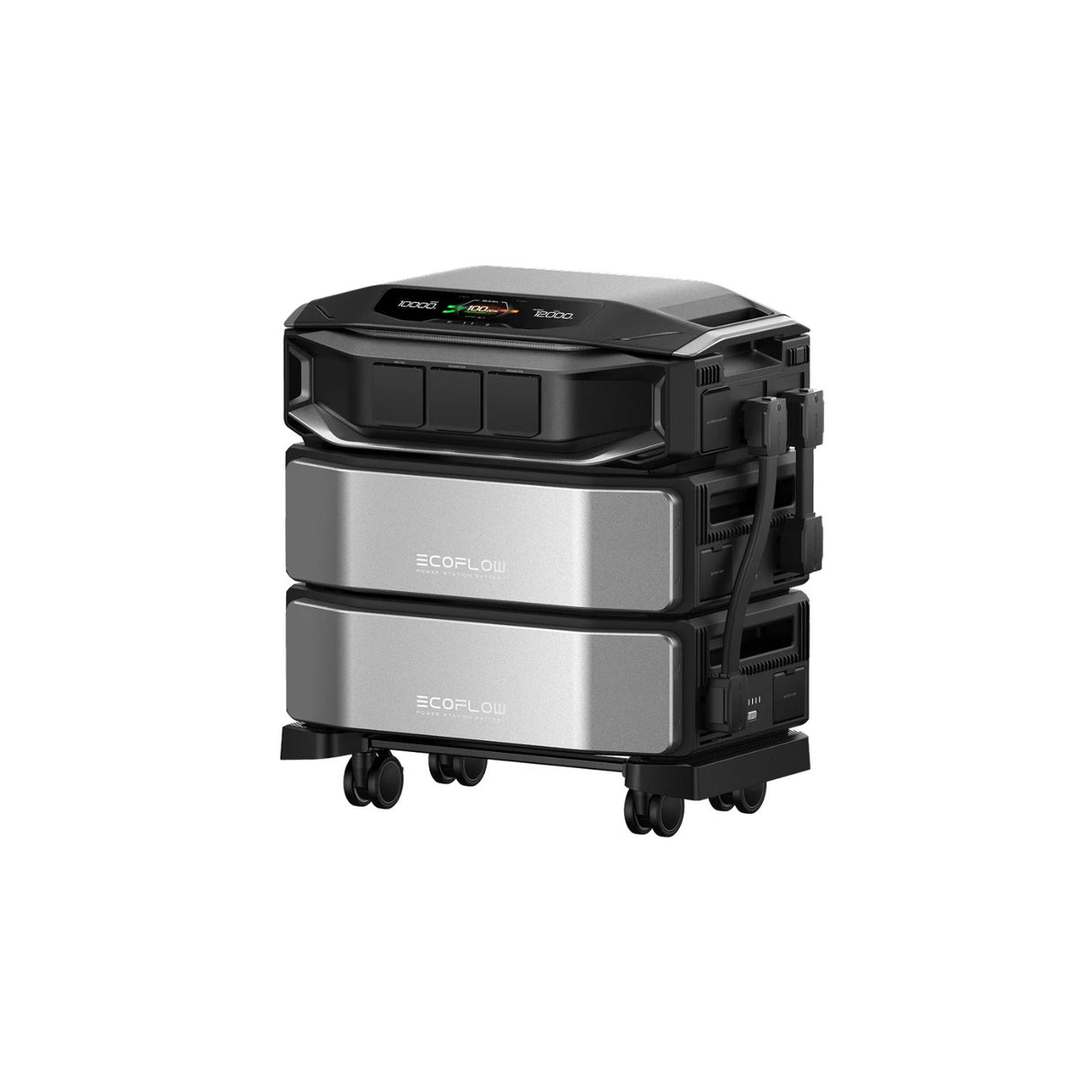 Ecoflow DELTA Pro Ultra X Whole Home Backup Power Station Bundle (1 Inverter, 2x Batteries)
