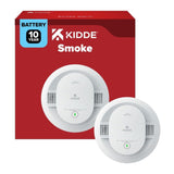 Kidde 20SD10 Photoelectric Smoke Alarm, 10 Year Battery, 85 dB Alert (1 Pack)