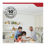 Kidde 20SD10 Photoelectric Smoke Alarm, 10 Year Battery, 85 dB Alert (1 Pack)