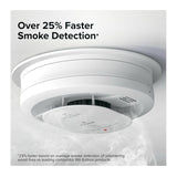 Kidde RGCUAR-RW Smart Smoke and CO Alarm, Hardwired, 2 AA Backup Batteries (White)