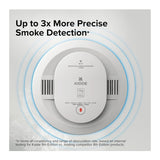 Kidde RGCUAR-RW Smart Smoke and CO Alarm, Hardwired, 2 AA Backup Batteries (White)